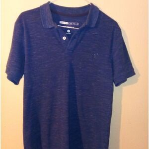 Men's blue Aeropostale collar shirt, small